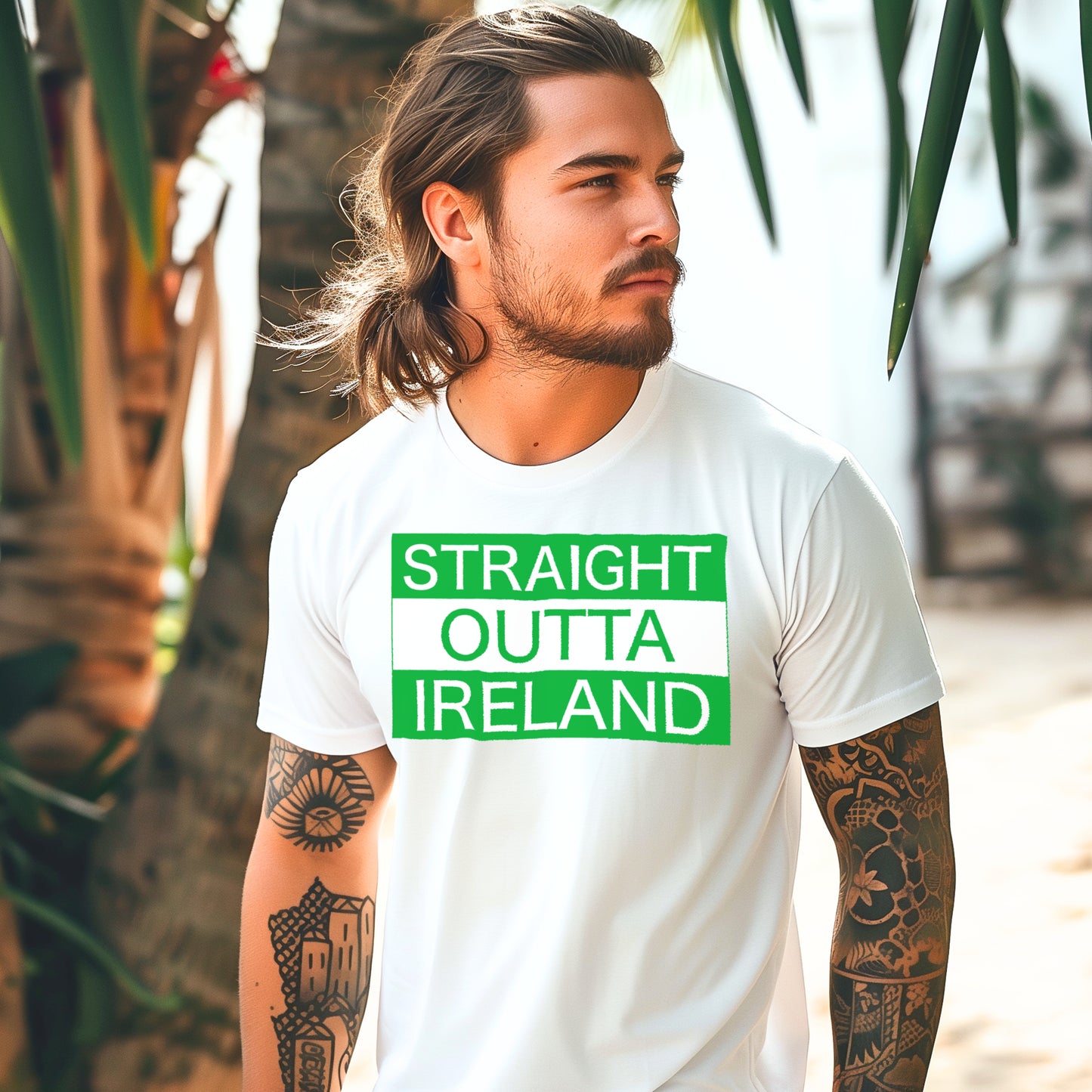 Straight Outta Ireland - St. Patrick's Day T-Shirt